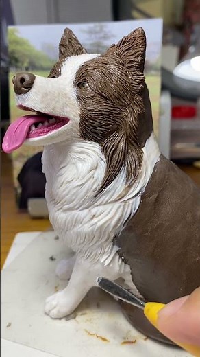 Black & White Fur Polymer Clay Tutorial