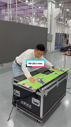 HD LED screen makes more possibilities! #led #leddisplay #ledscreen #ledwall #ledvideowall
