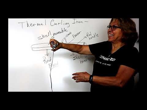 A to Z Cosmetology Marcel Thermal Curling Iron Techniques