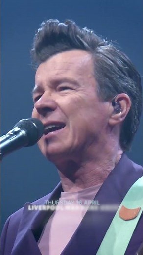 Rick Astley | bp pulse LIVE | 24 April 2026 | Shorts