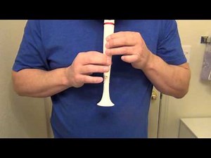 Frère Jacques - Flutophone, Recorder, Conn Song Flute, How to Play