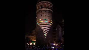 IGF - Galata Tower Projection Mapping Experience