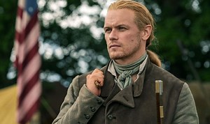 Sam Heughan goes commando on a glacier in New Zealand