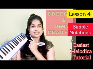 Lesson 4: Melodica Basic Notations for Beginners 🎵🎵