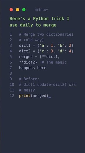 This Python Trick Saved Me Hours 🚀 #coding #pythontips #pythontutorial