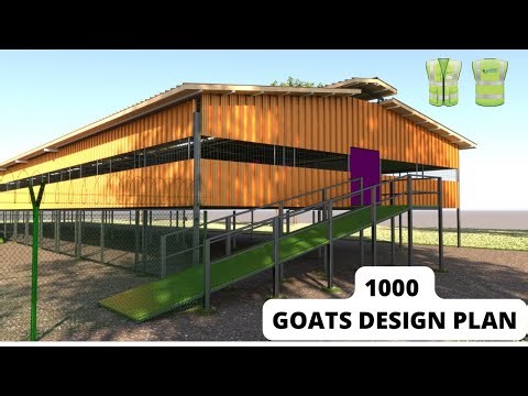 Standard 1000 Goats Structure Design Plan | Nigeria Site | 2026