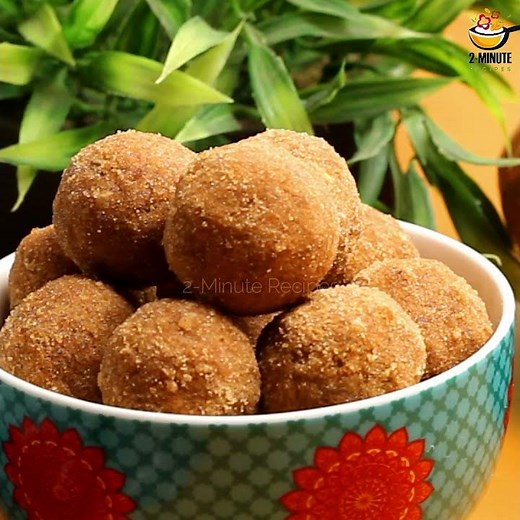 Sugar-Free Snack | Red Matta Rice Laddoo | 2-Minute Recipes