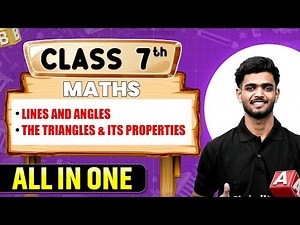 Lines and Angles in 1 Shot | Maths | All in One | Class 7th Complete Revision🥳