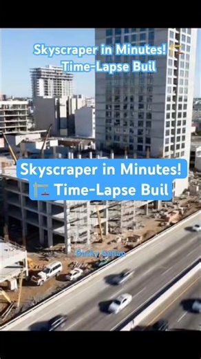 Skyscraper in Minutes! 🏗️ Time-Lapse Buil