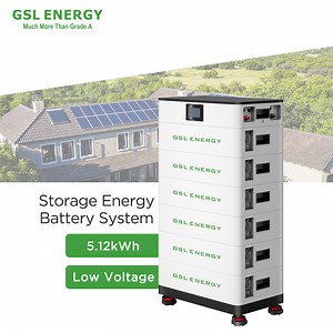 [Hot Item] Gsl Energy High Voltage 51.2V 10kwh Lithium Ion Battery Stackable All-in-One LiFePO4 Solar Energy Storage System BMS Home Use
