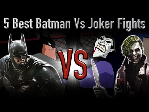 5 Best Batman Vs Joker Fights