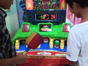 ワニワニパニック３本気で叩く。店員が来たｗｗ ホークスタウン 福岡ドーム ヤフオクドーム ペイペイドーム マークイズ福岡