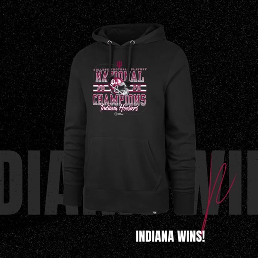 Indiana takes the title. Celebrate the championship with official National Champions gear. | Indiana Hoosiers on Fanatics