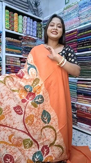 12K views · 155 reactions | #pour_cotton_hand_batik_sare #Review_video #Beyar_kenakata #Biyar_Banarasi #Bridal_dress #Pranami_saree Manisha Biswas Manisha's Saree Palace -santipur #saree_manufacturing_unit | Manisha's Saree Palace -santipur | Facebook