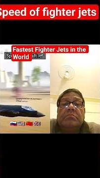 Fastest Fighter Jets in the World 🌍 (Mach Speed Comparison 🚀)