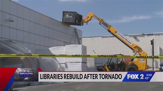 Tornado-damaged libraries in St. Louis to reopen with upgrades
