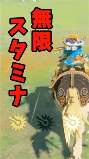 【ブレワイ】 無限スタミナ編 #ゼルダの伝説 #zelda #ゼルダの伝説ブレスオブワイルド #ゼルダの伝説ティアーズオブザキングダム