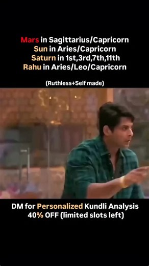 Astroxtruth - Vedic Astrology & Horoscope on Instagram: "⚔️ Ruthless + Self-Made Aura ⚔️ These placements don’t wait for luck — they create it. Born to rise from struggle, these natives carve their destiny with sheer willpower, discipline, and fire. 🔥 Mars in Sagittarius / Capricorn → The warrior with a mission. Strategic, disciplined, and unstoppable. Capricorn Mars builds empires brick by brick; Sagittarius Mars fights for a vision larger than self. ☀️ Sun in Aries / Capricorn → A symbol of e