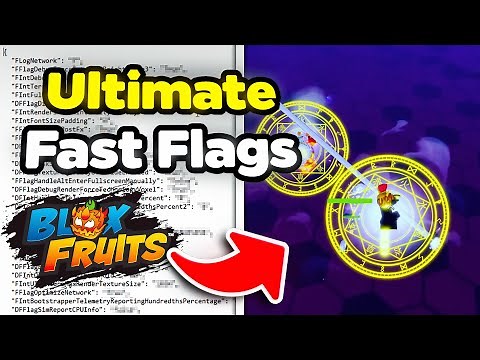 BEST Fast Flags for Blox Fruits - BOOST FPS / FIX LAG / LOW PING