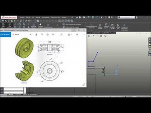 Como hacer una polea con Solidworks