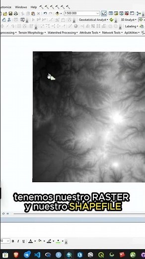 🗺️ Extrae Datos RASTER con Máscara SHAPEFILE en ArcMap 10.8 🌍 #ArcMap #Geoprocesamiento #SIG #arcgis