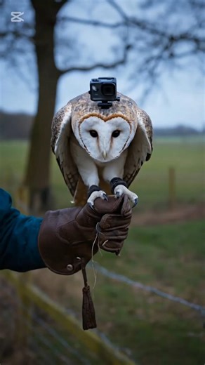 Barn Owl POV Camera Night Flight | Real Bird Hunting Documentary | Animal Mounted Camera Footage