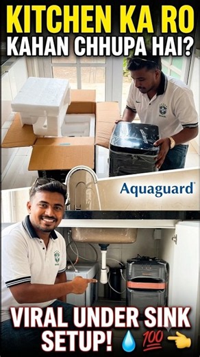 How to Install Under Sink RO Purifier Step-by-Step 🛠️ #shorts
