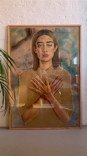 Final Result of My Portrait Painting Journey
