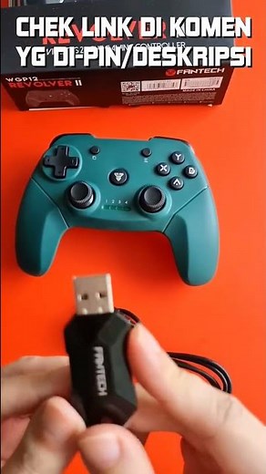 Gamepad Fantech Revolver II WGP12 - Tes Stumble Guys (Android/PC/PS3)