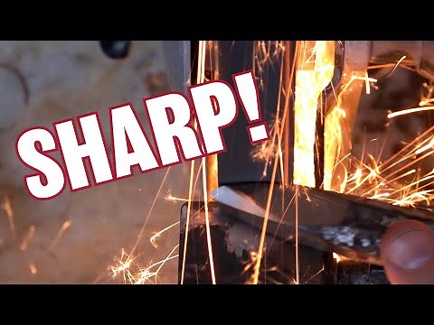 How to Sharpen Point Chisels for Carving Stone