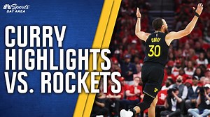 Steph Curry highlights: Watch Warriors star score 22 points in Game 7 win Read more: bit.ly/4iSL7uR | NBC Sports Bay Area / California