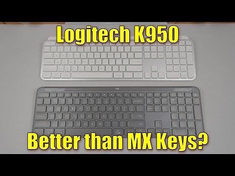 Logitech K950, Signature Slim Keyboard - Quick Review