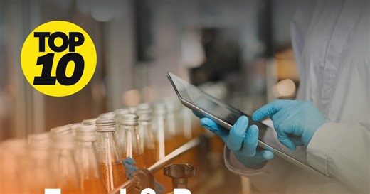 Top 10: Food & Beverage Manufacturers