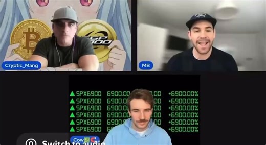 The market is heavily discounting that aeons are willing to stay committed to the completion of the mission via cornering of #SPX6900 token supply for years, and potentially decades, regardless of price.Why? Because we’re having fun and trying to do something we see as net good.This is best explained via this clip from @Matthew_C_Beck on @FlipStockMarket: