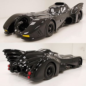 Batmobile Featured in Tim Burton's 1989 'Batman' Movie is All-Electric, Could Be Yours
