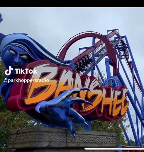 Experience The Thrills of Banshee, the Best Inverted Coaster at Kings Island