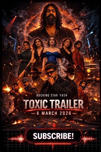 The much-awaited TOXIC Movie Trailer is finally coming