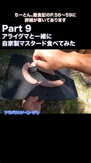 ちーとん。(Chieeton) YouTuber on Instagram: "Part 9 アライグマと一緒に自家製マスタードを食べてみた！プロフィールから【ちーとん。動食記】もよろしくお願いします！#ちーとん #ちーとん動食記 #カラシナ #自家製マスタード #マスタード #マスタードシード #アライグマ #アライグマ肉 #holidayfood #holidaymeals"