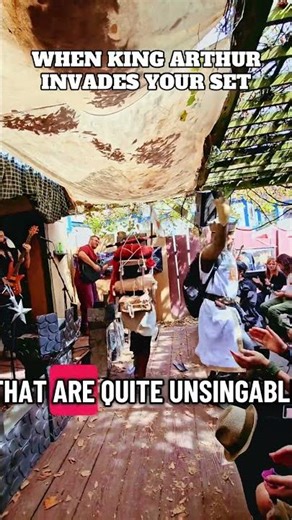 Knights of the Round Table cover! #funny #livemusic #rockmusic #folk #montypython #holygrail #rock