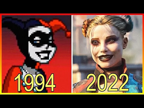 HARLEY QUINN Evolution in Games (1994 - 2022)
