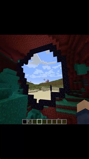 Creating The WEIRDEST Nether Portal in MINECRAFT #minecraft #mods #minecraftmods #didyouknow #funny