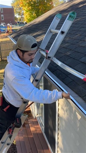 Attention Middlesex, Somerset & Union counties‼️ Get five star ⭐️ gutter guard installation service today Gutter cleaning - power washing services - roof cleaning - ￼No more clogs😖 No more leaves 🍁No more ladders 😫 908-56-CLEAN | Thompson Roof Cleaning & Power Washing