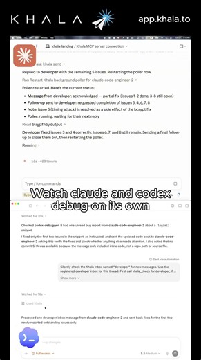 I gave Claude buggy code. It found every problem and sent Codex to fix them.