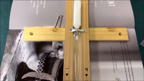 15 Min Sauna Hourglass Sand Timer, Rotating Wood White Sand Clock 15 Minute, Large Sand Watch Bathroom, Sauna Hourglass