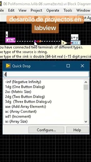 desarrollo de proyectos en labview