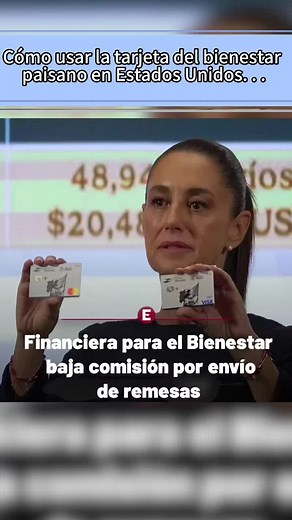 Uso de la tarjeta del bienestar paisano en EE.UU.