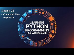 Command Line Argument • Basic Python A-Z • Class 22