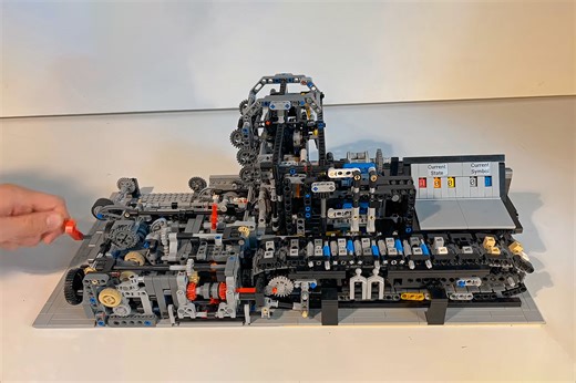 Inventor Builds Functional LEGO Turing Machine, Needs 4,000 More Votes to Become Real Set