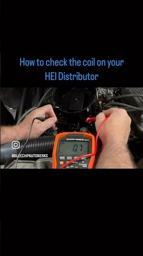 Testing the Coil on HEI Distributor