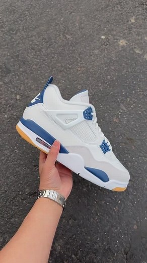 JustFreshKicks on Instagram: "The Nike SB x Air Jordan 4 SP “Navy” releases March 18th. Who needs a pair? 🌊"